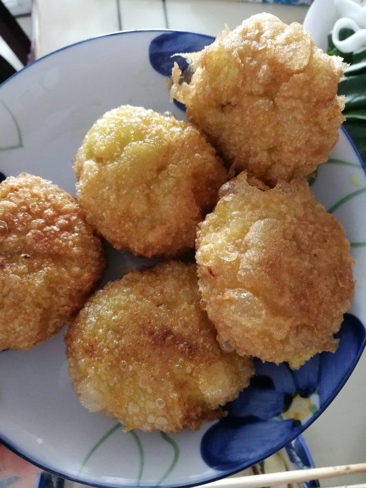 小方向土司做的张家口人都爱吃的黄米面炸糕