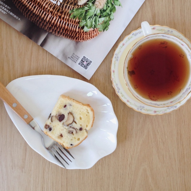 栗子红豆磅蛋糕