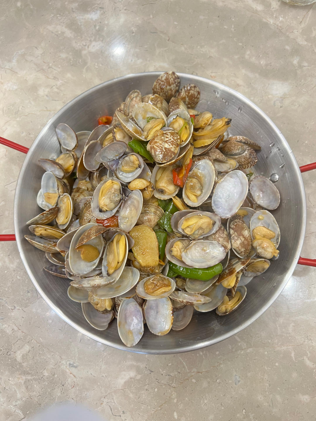 5分钟快手菜❗️秒杀路边摊爆炒花甲～好吃到爆