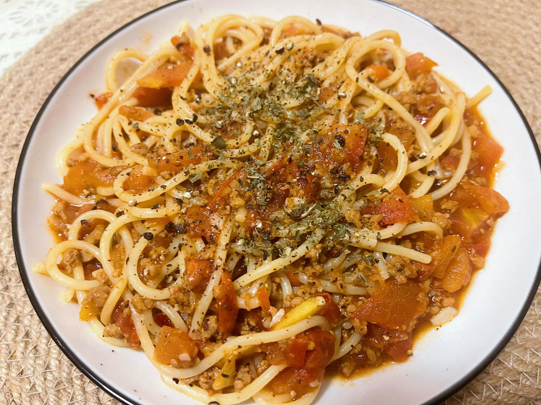 一人食番茄鸡蛋打卤面