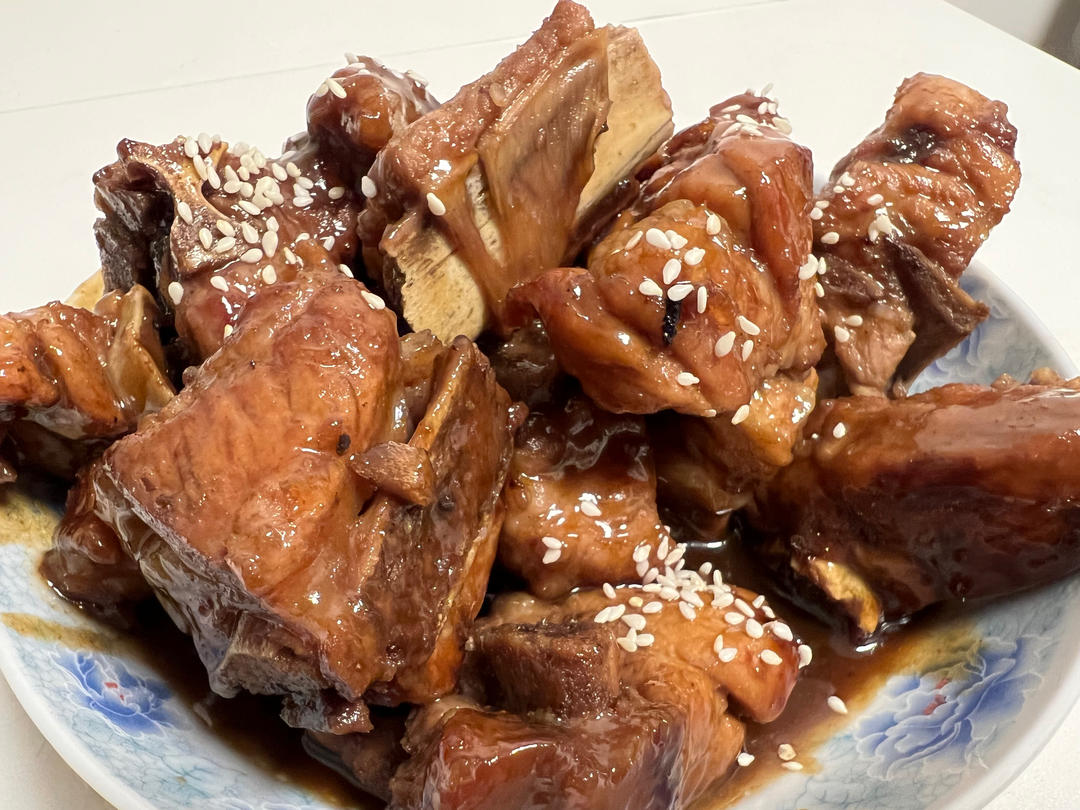 糖醋排骨/糖醋小排（不放油）（12345口诀做出正宗上海本帮）