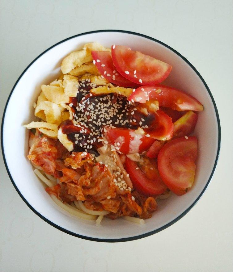 冷面超好吃做法，韩式拌冷面