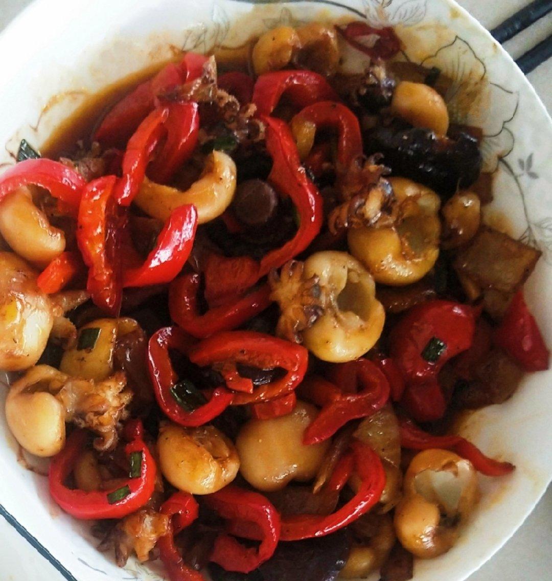 香菇墨鱼仔（章鱼仔）