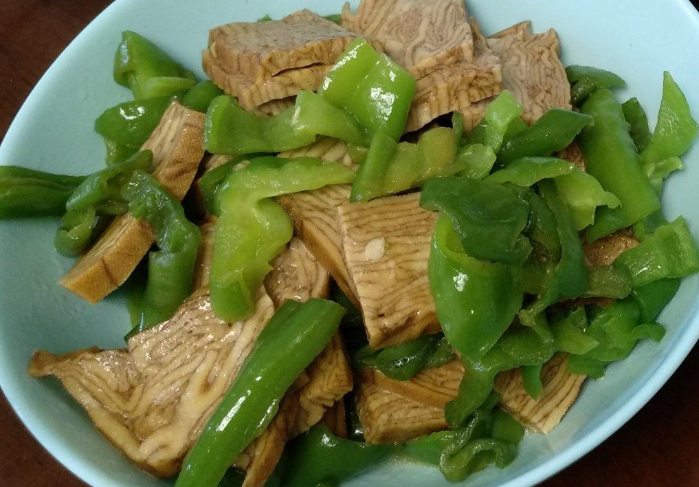 青椒豆腐干