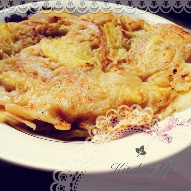 土豆洋葱煎饼