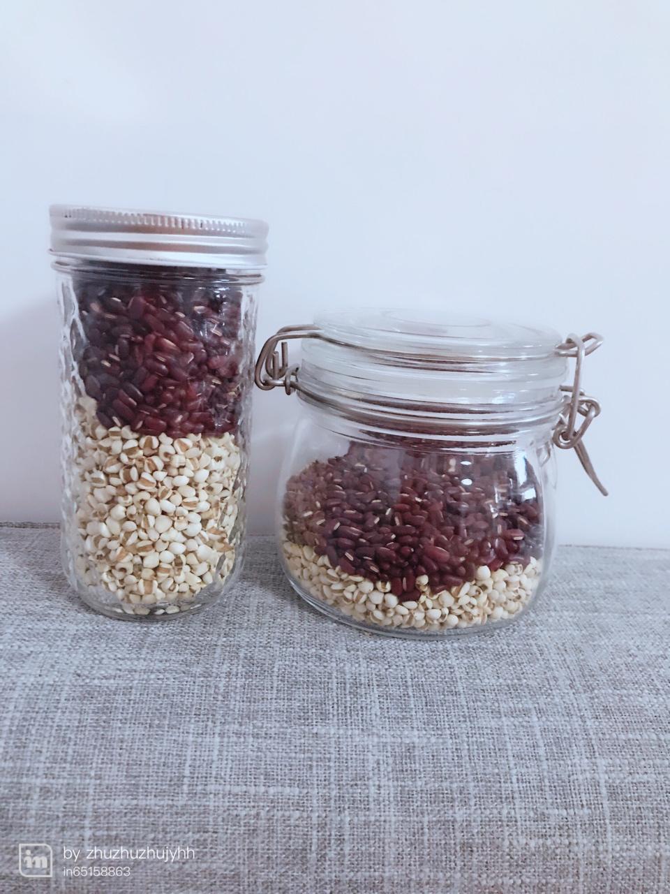 美白祛湿又好喝的水！红豆薏米茶，泡水喝！