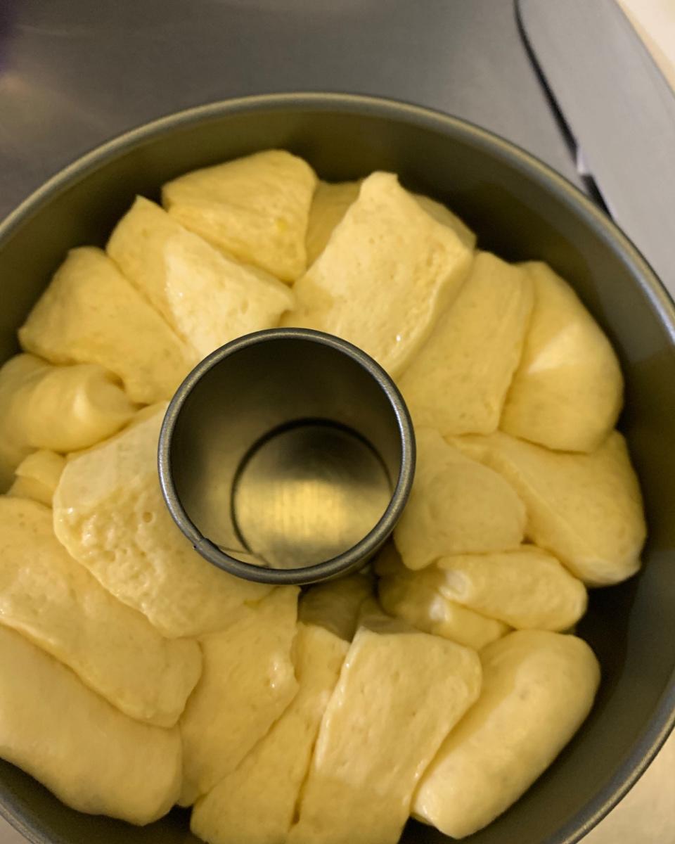 红薯炼乳手撕面包