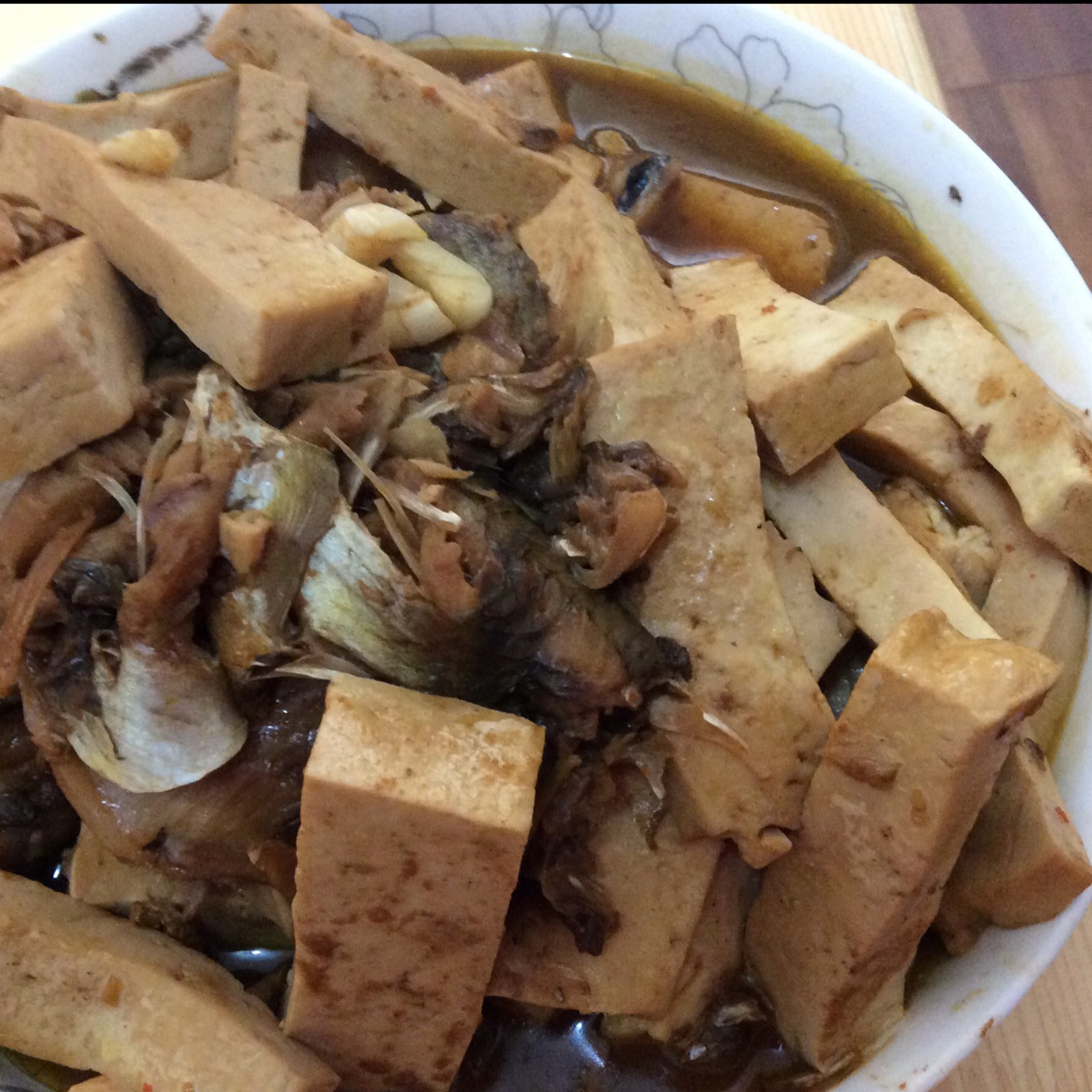 鱼香煎豆腐