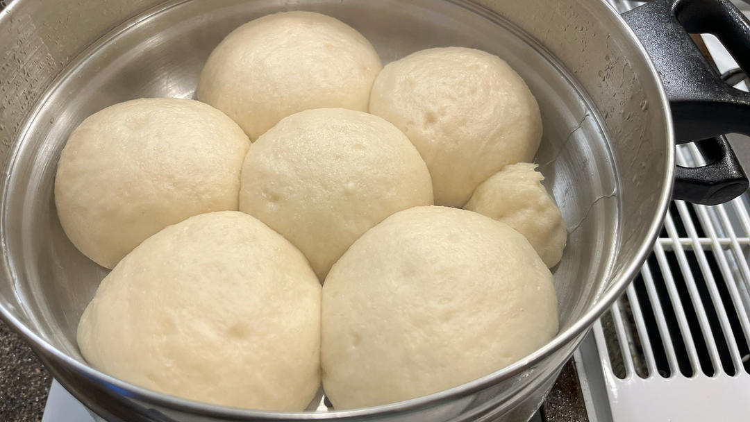 桂花酒酿馒头