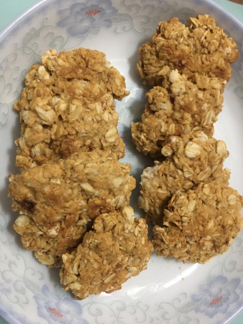 燕麦片小饼干🍪🍪（超快手）