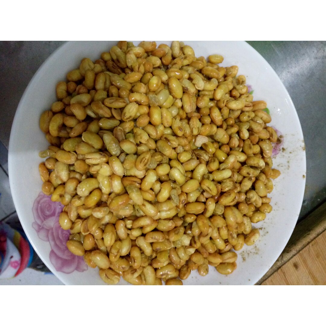 炸黄豆