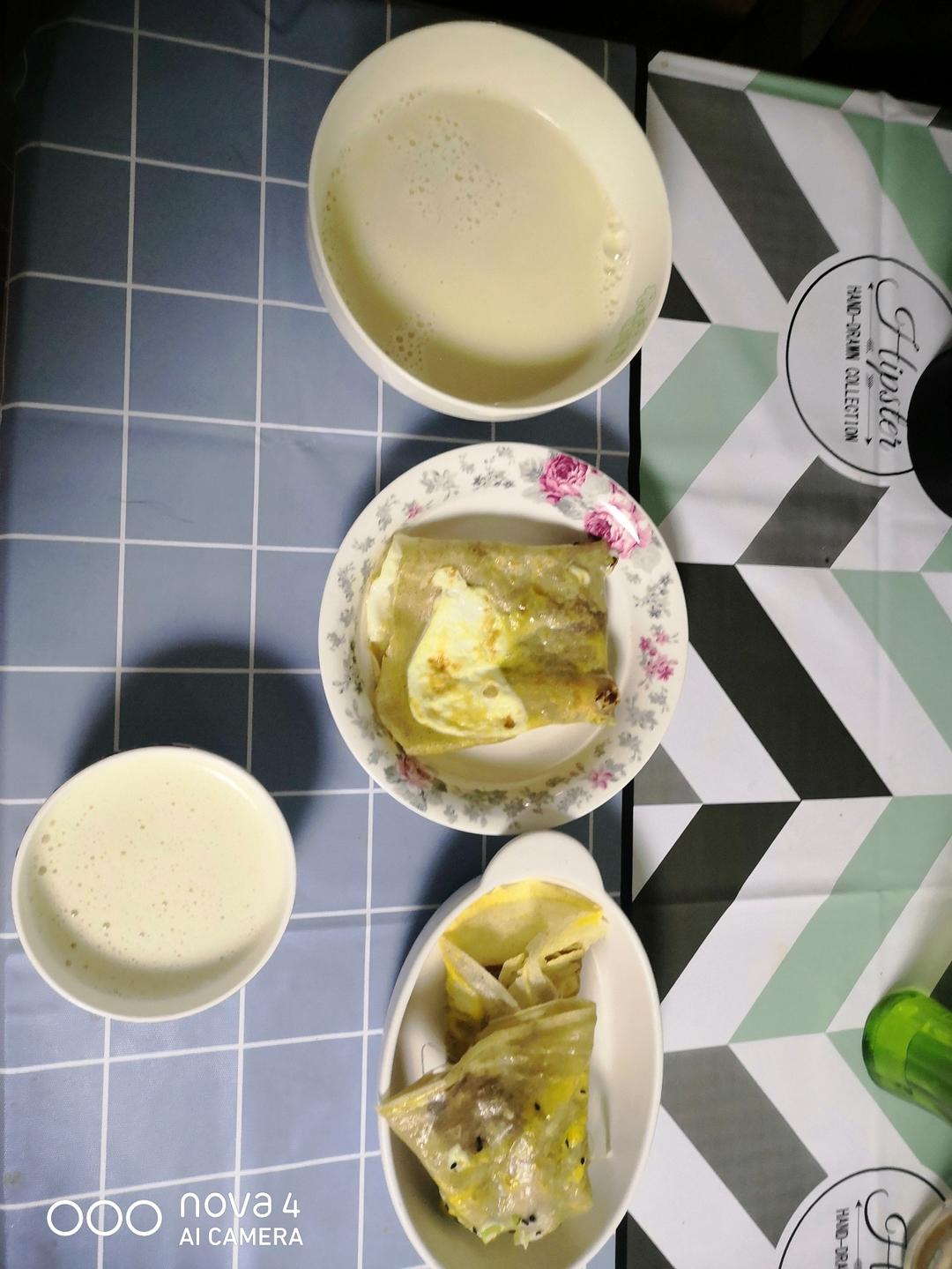 天津卫的早餐～煎饼果子