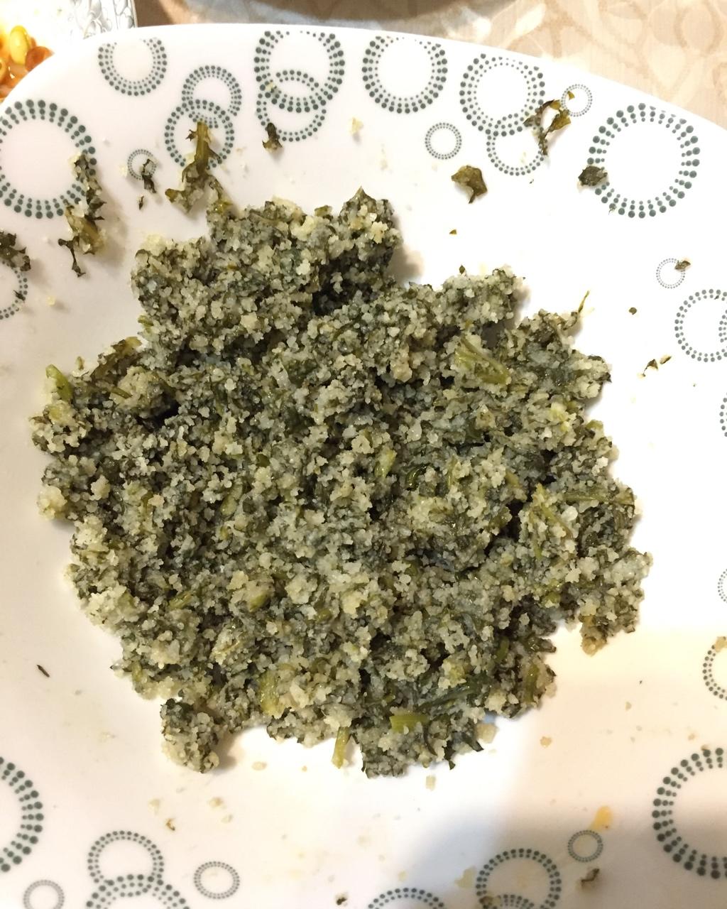 粉蒸茼蒿