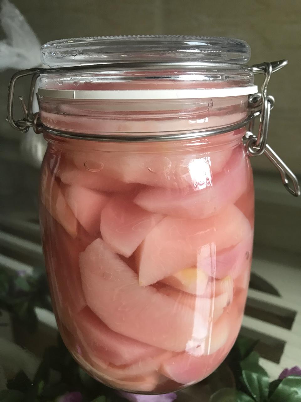 DIY桃子罐头