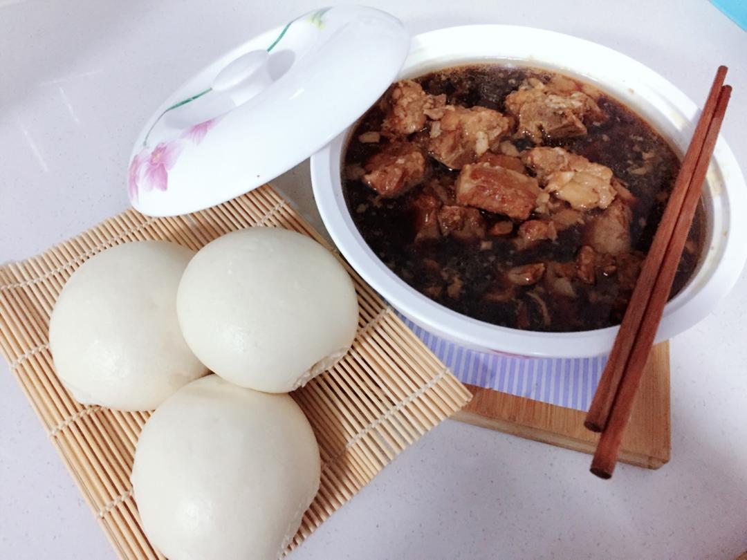 大白馒头 Steamed Bun