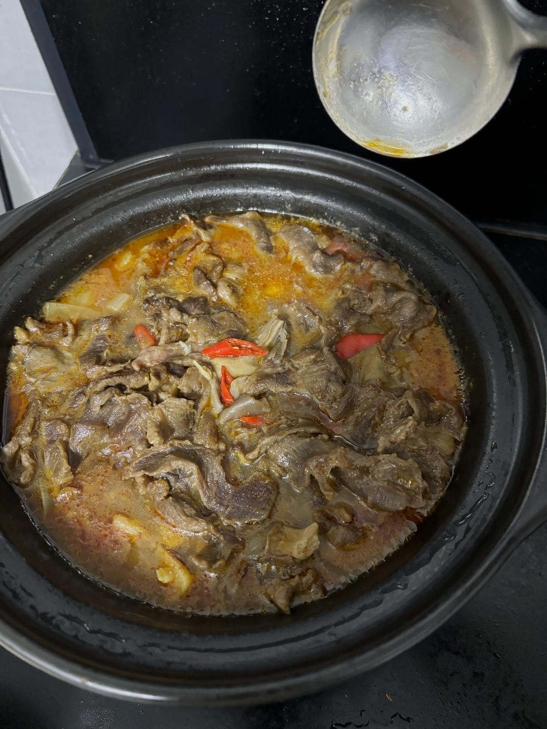 沙茶牛肉煲(潮汕味道)