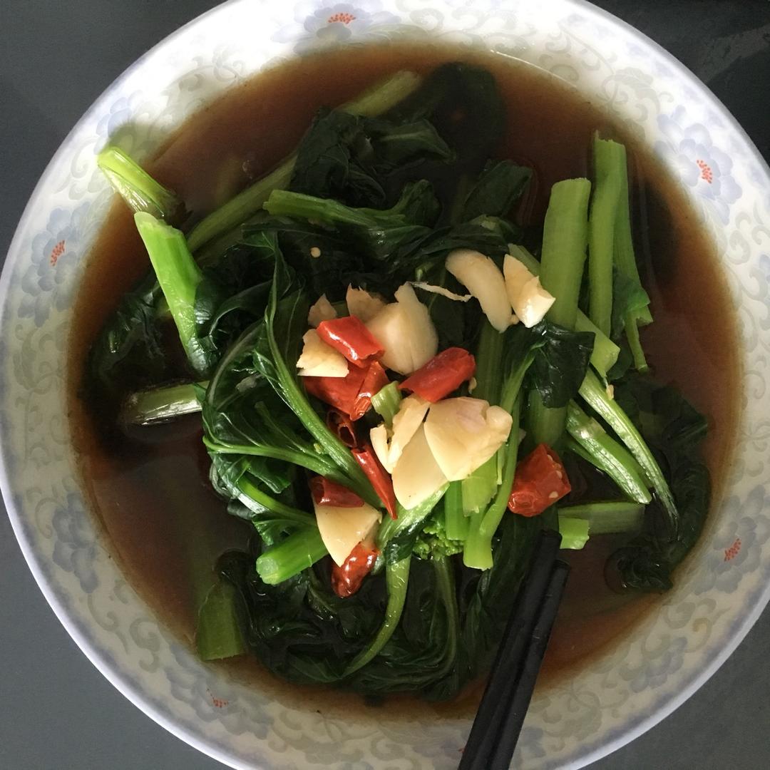 白灼菜心