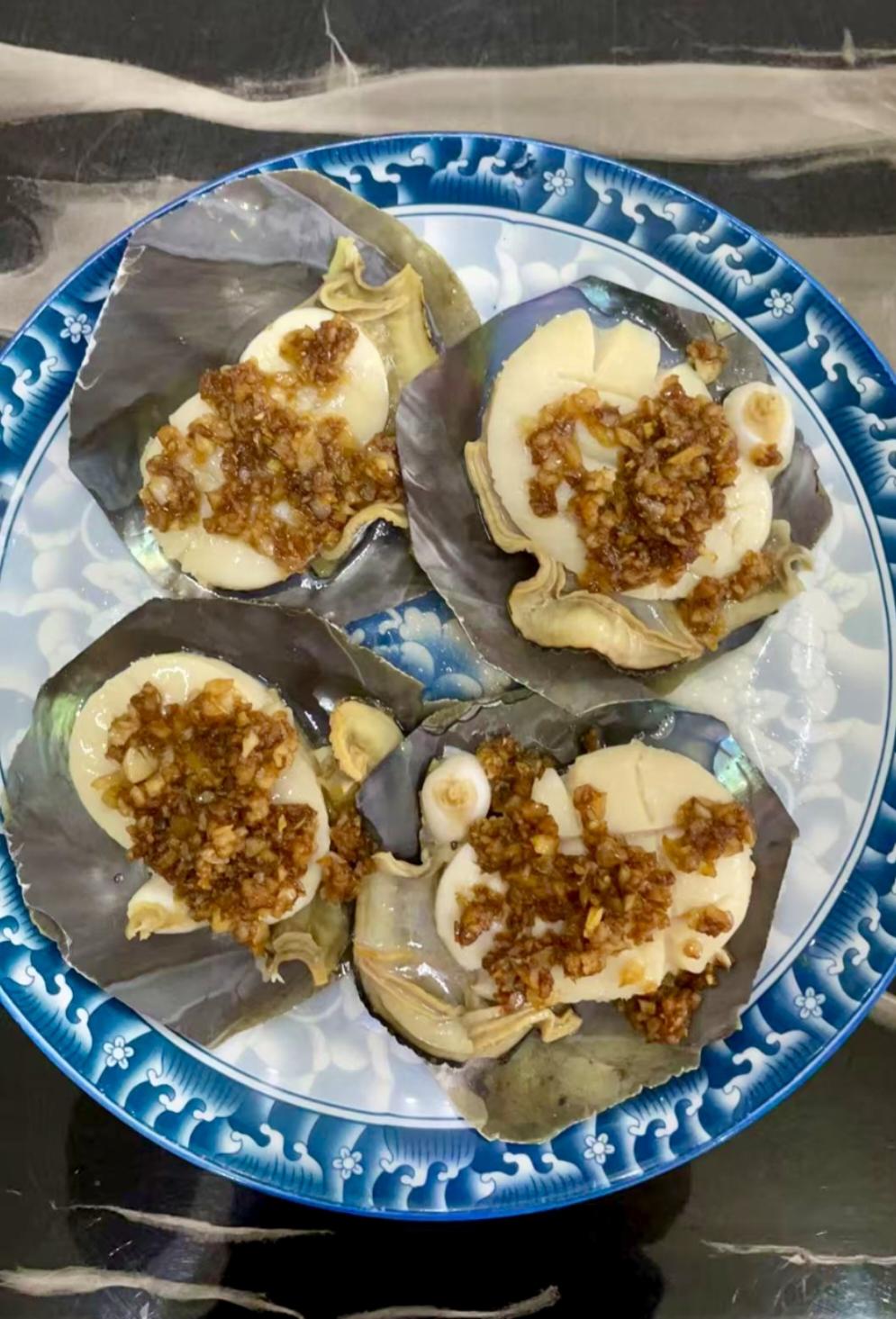 蒜茸粉丝蒸带子