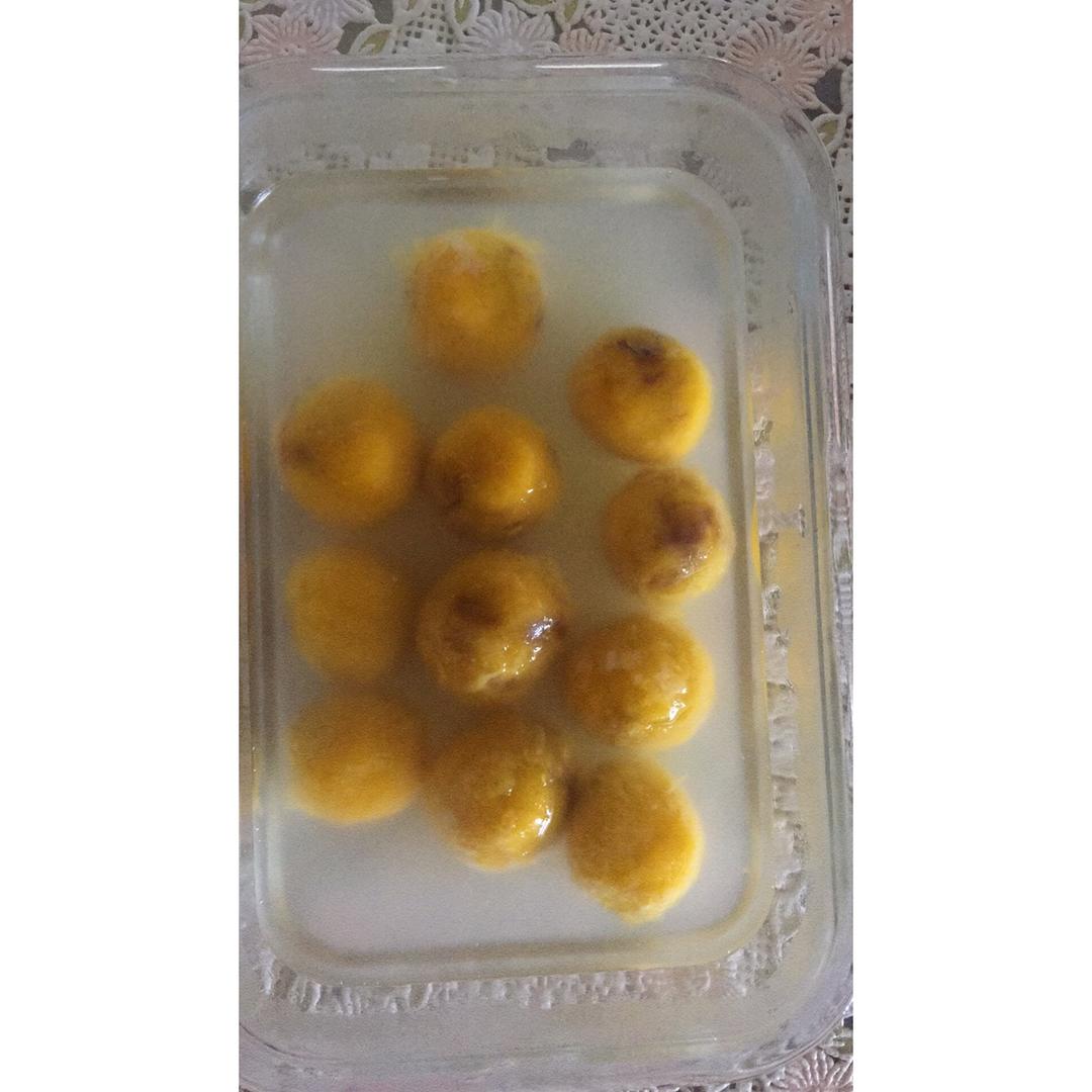 椰香南瓜紫薯糯米糍