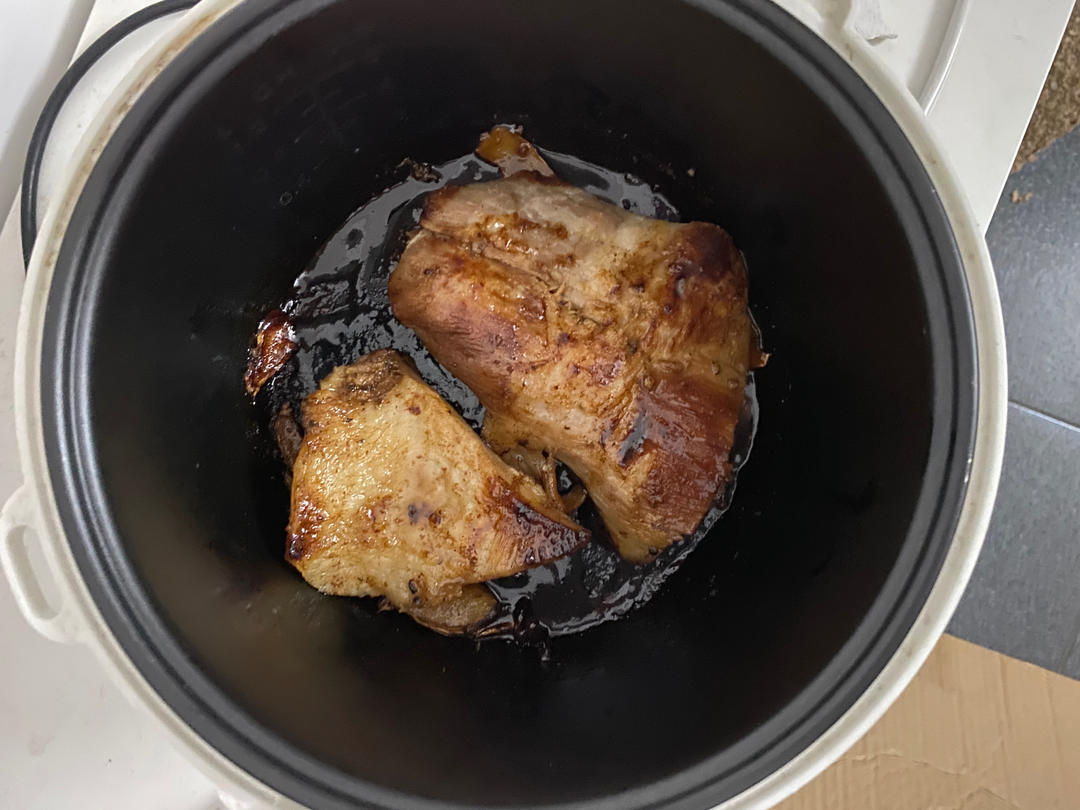 【女儿连干两碗饭】超级简单的家庭版不用烤箱的叉烧也可以用电饭煲零难度下饭神器