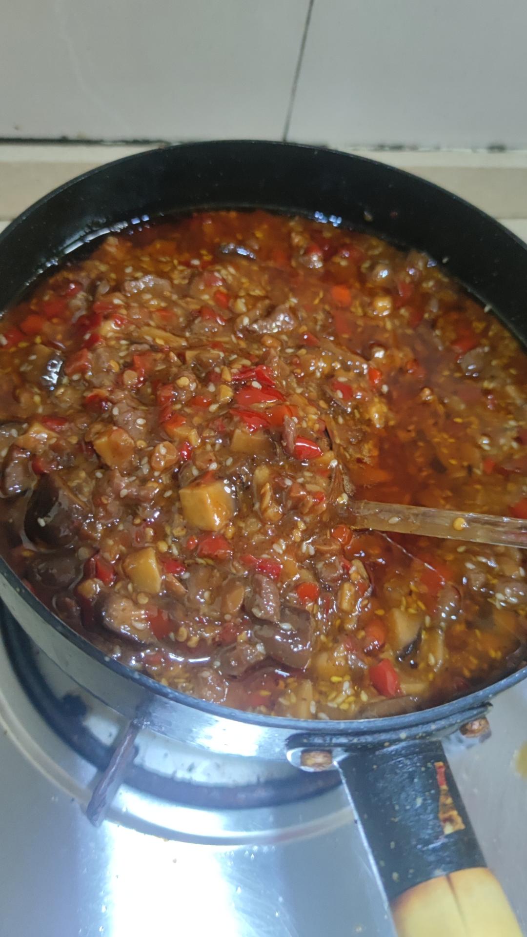 自制牛肉酱（改良版）