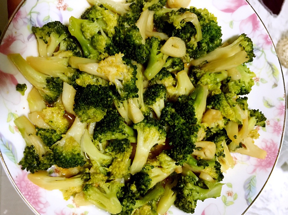 蚝油蒜蓉西兰花