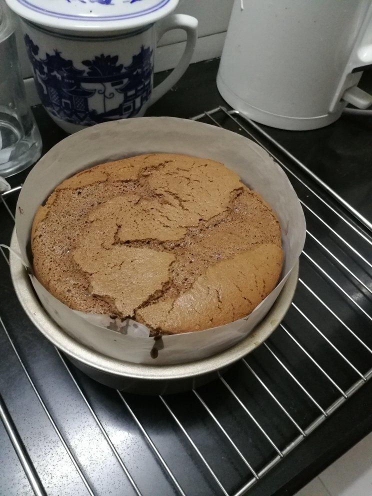 零失败❗️超详细的六寸巧克力戚风蛋糕