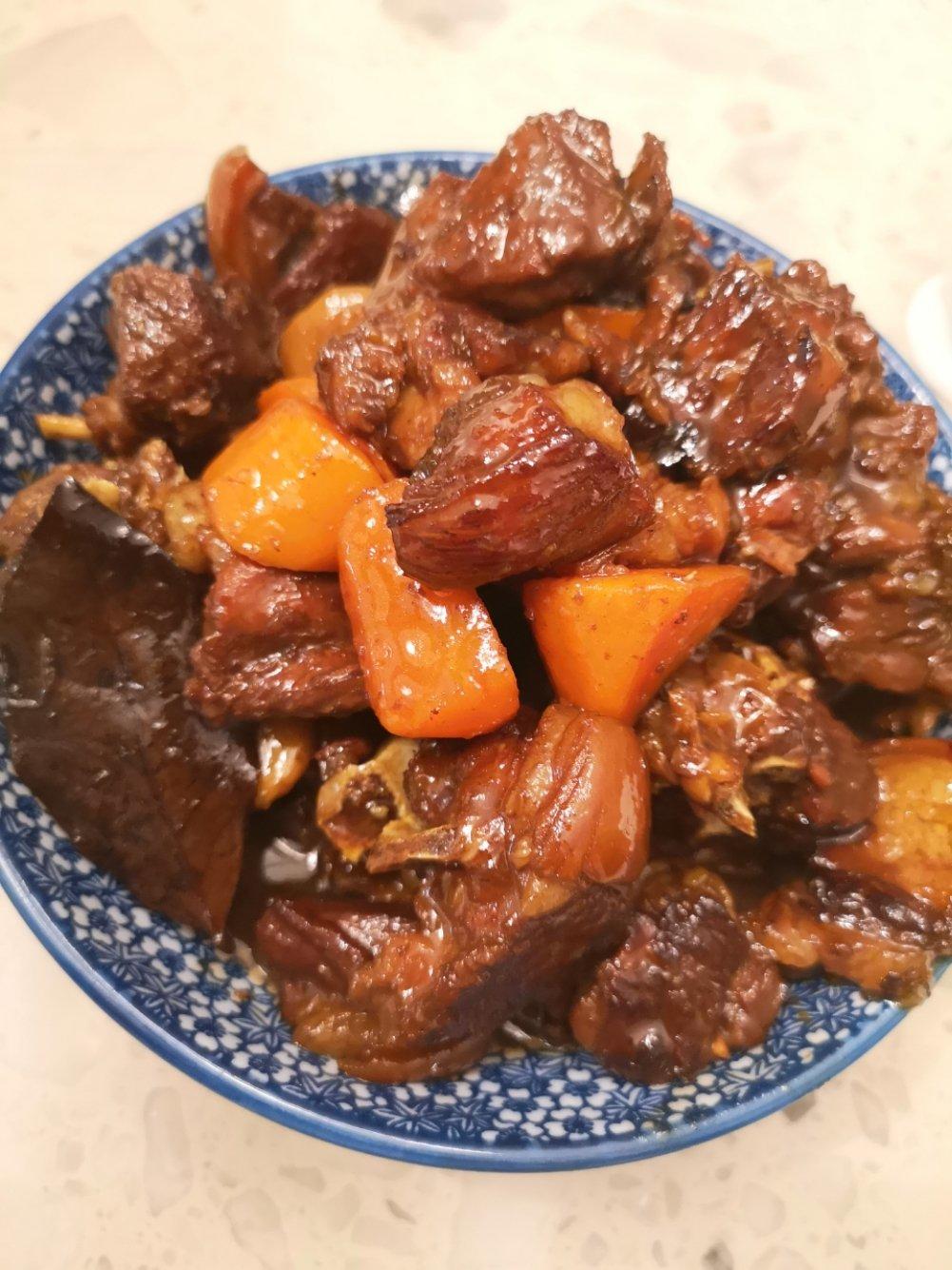 红焖羊腿肉