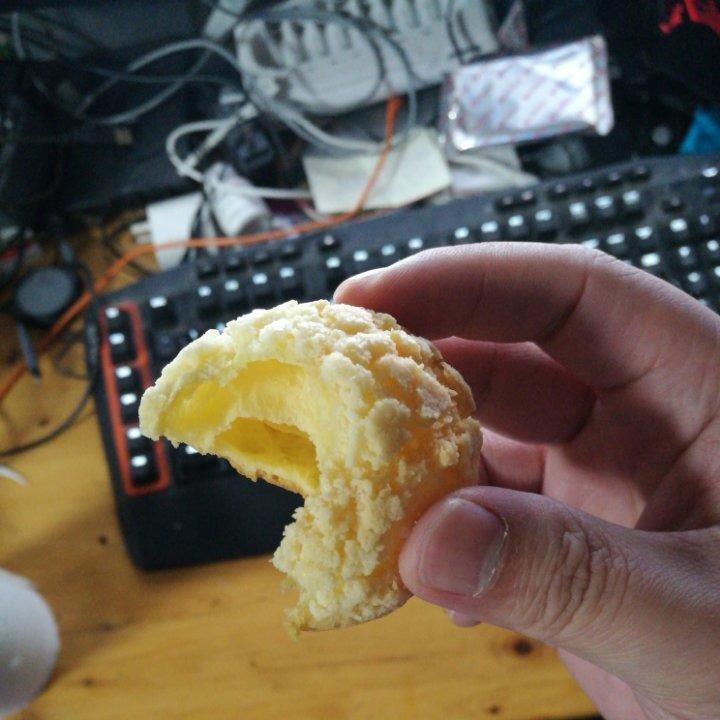 十分美味的酥皮泡芙