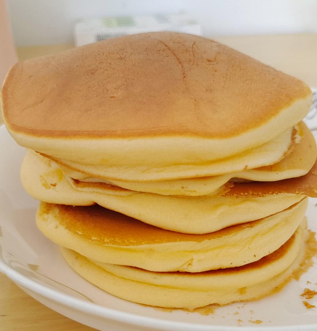 牛奶鸡蛋原味松饼🥞