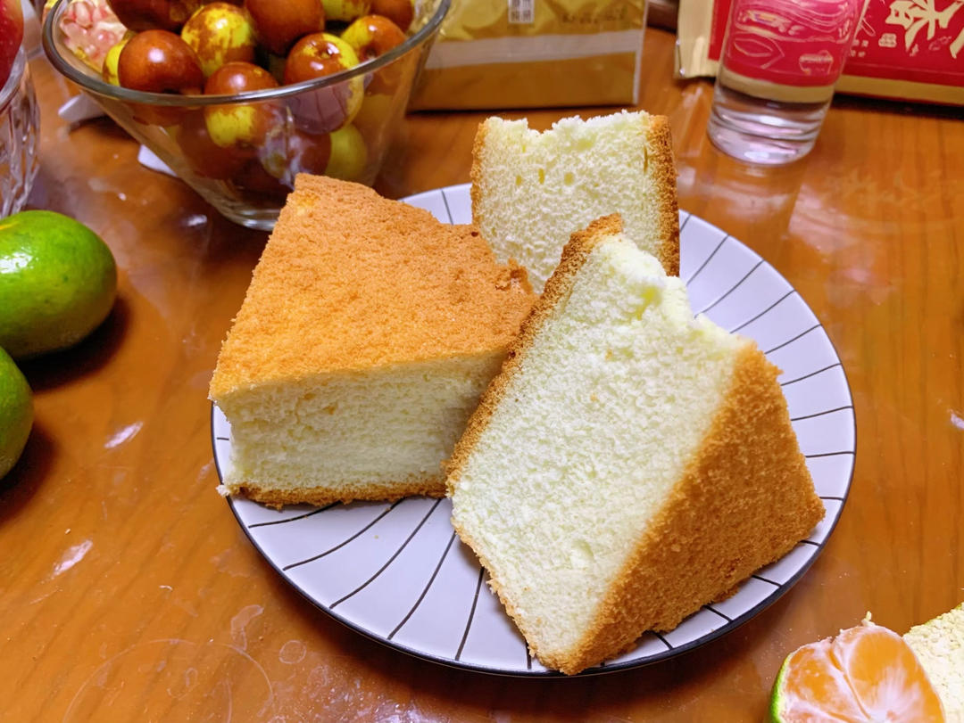 超柔软6寸戚风蛋糕(附8寸配方)零失败 超详细‼️含操作视频