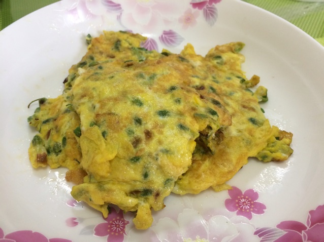 槐花炒鸡蛋