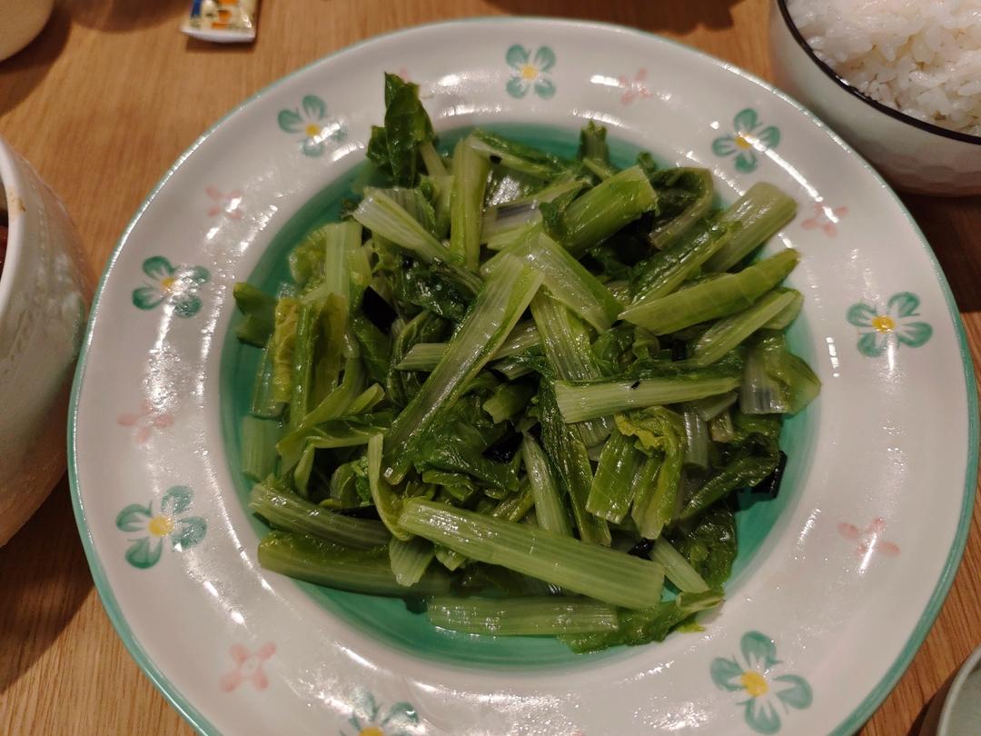 妈妈的家常菜~全家最爱吃的凉拌菜-油菜