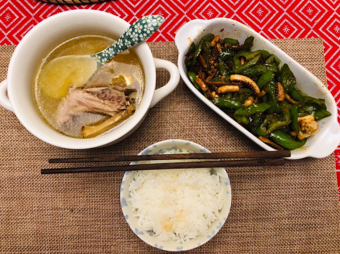 烤鱿鱼(烤箱版)