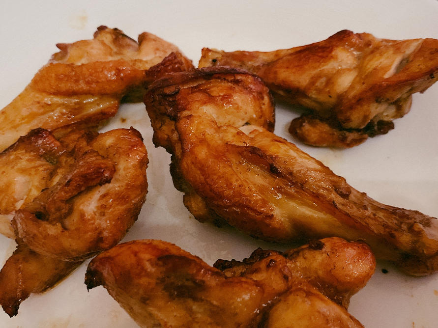 超级简单好吃烤翅根（空气炸锅版）