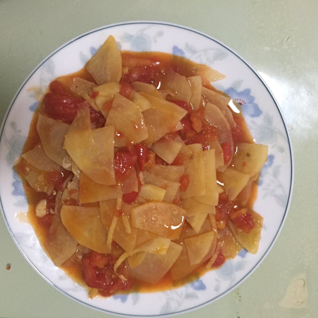 番茄土豆片