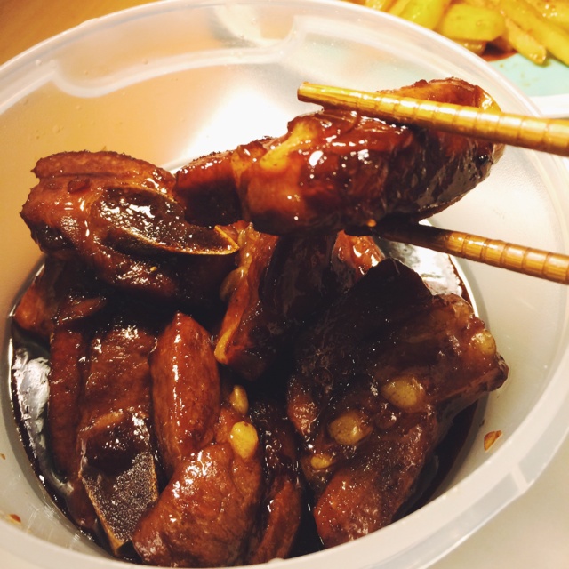 懒人版糖醋排骨