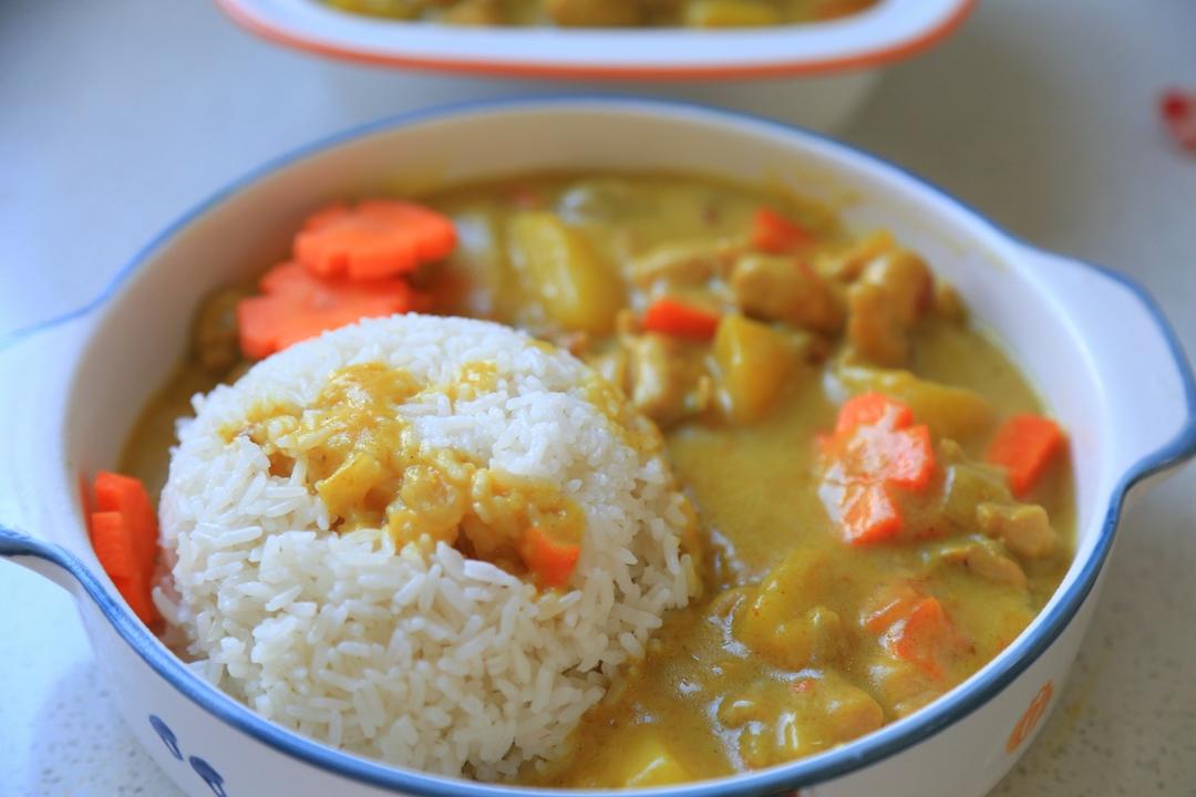 超快手咖喱土豆鸡块