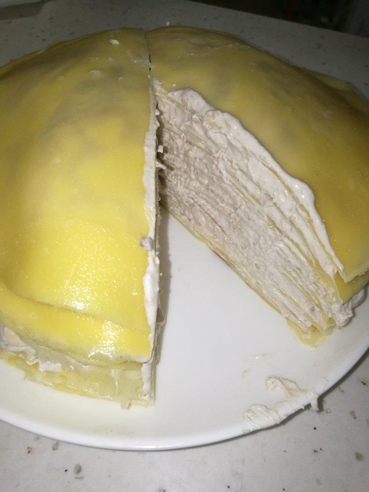 香蕉奶油千层蛋糕