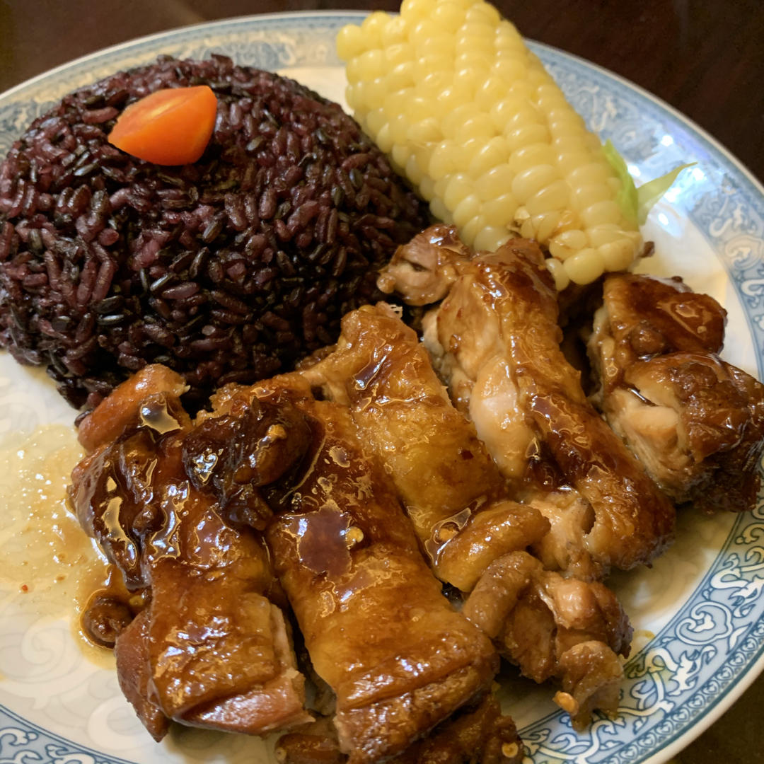照烧鸡腿饭