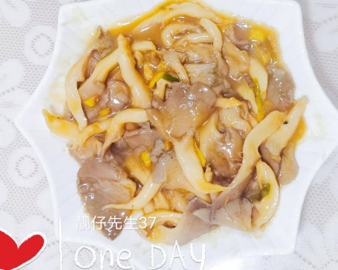 鸡汁熘鲜磨（爱蘑菇的看过来👀鲜香美味😄快手菜！分分钟搞定！）的做法