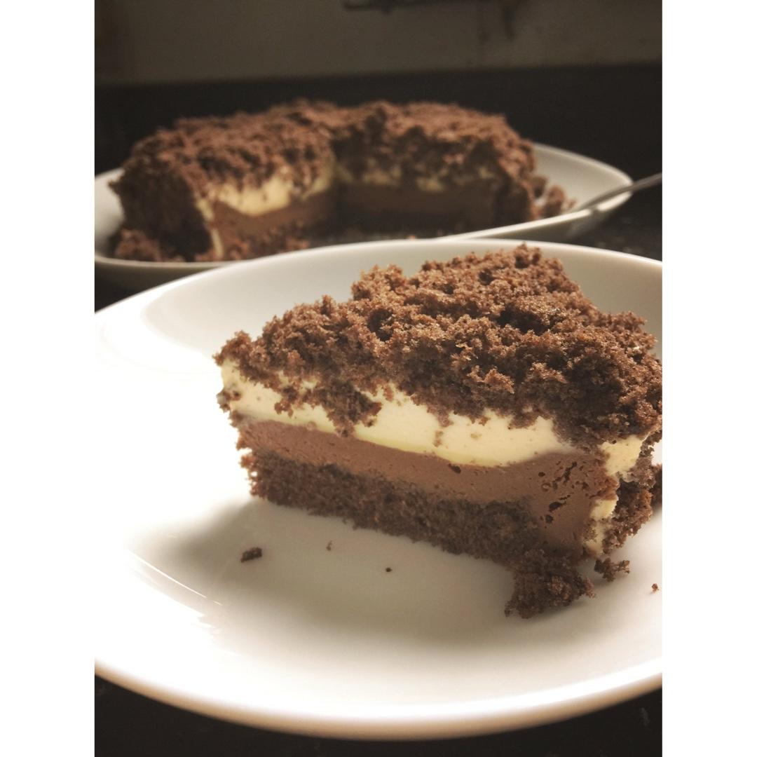 <LeTao> 巧克力双层芝士蛋糕配方大公开！！