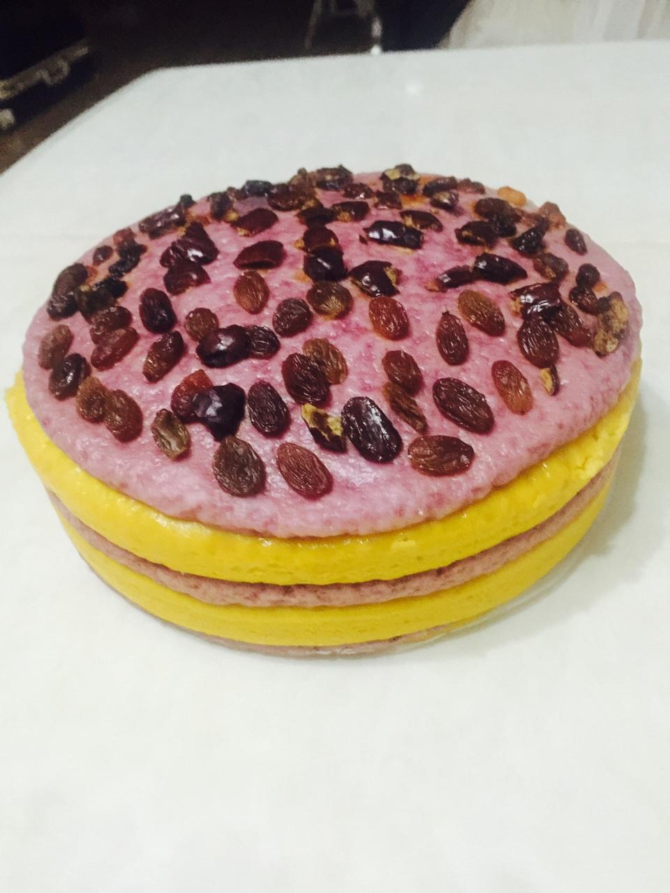 握不住的沙_qkxi做的三色发糕