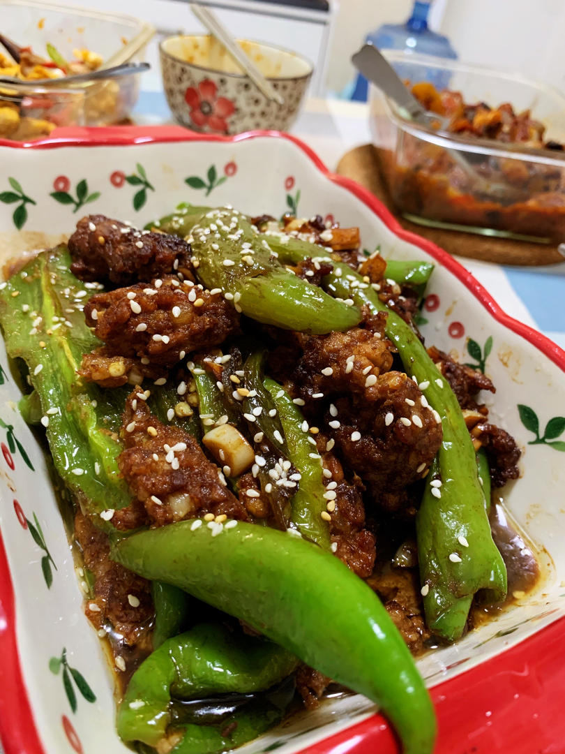 青椒酿肉