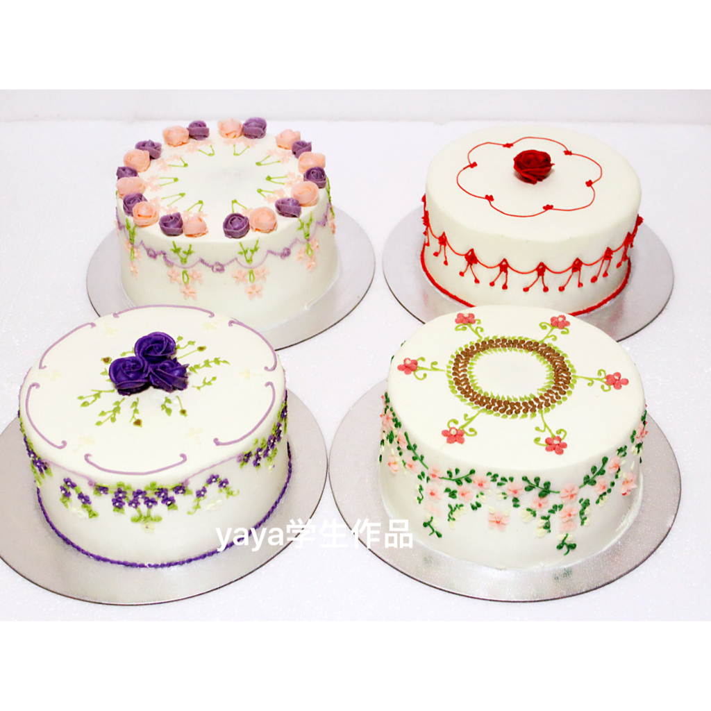 韩式裱花学员作品