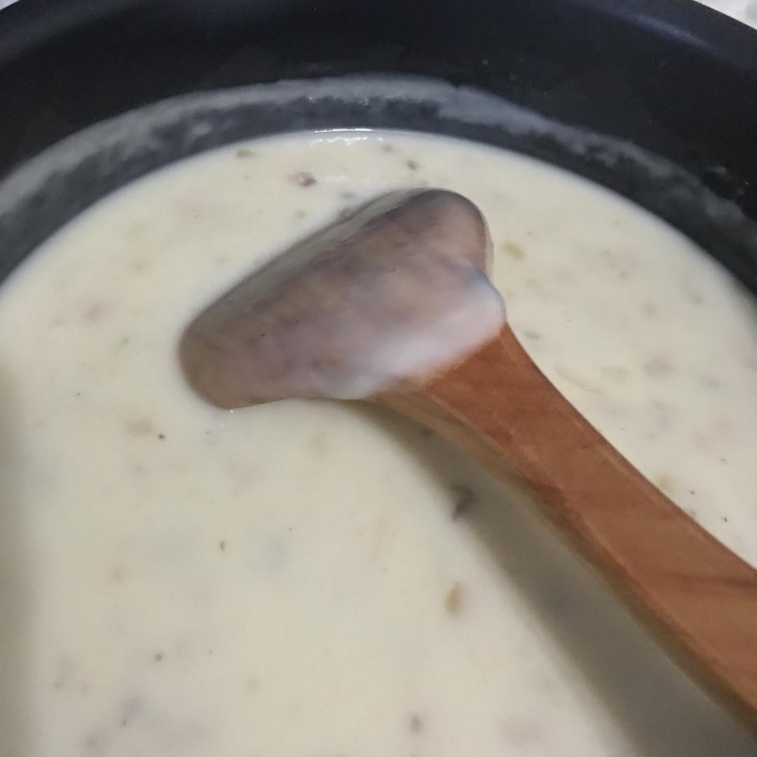 奶油蘑菇汤（完美比例版）