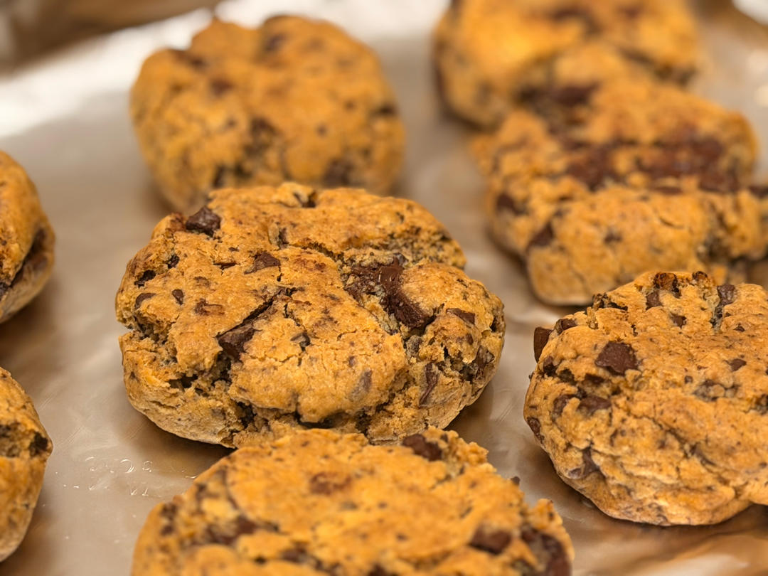 香草海盐巧克力大曲奇