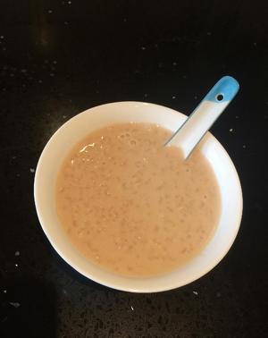 奶子糖粳米粥的做法 步骤3