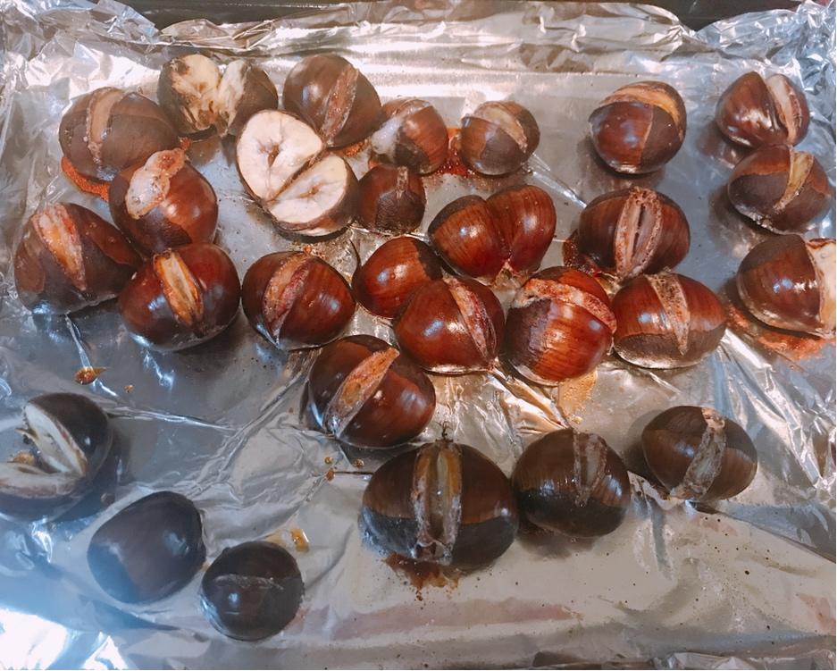 糖烤栗子（烤箱版）