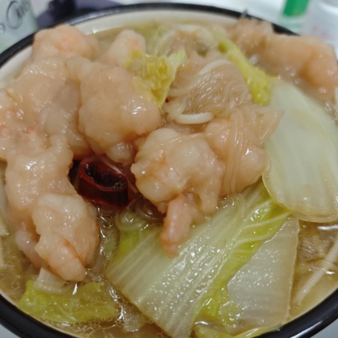 蒜蓉虾滑煲